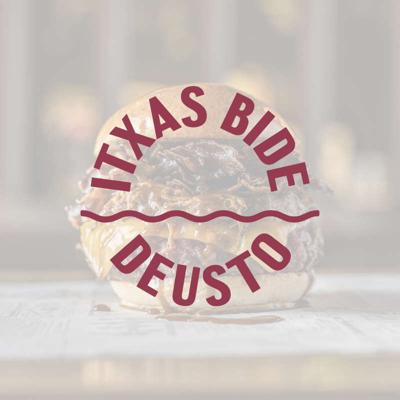 Diseño de marca para la hamburguesería Itxas Bide de Bilbao
